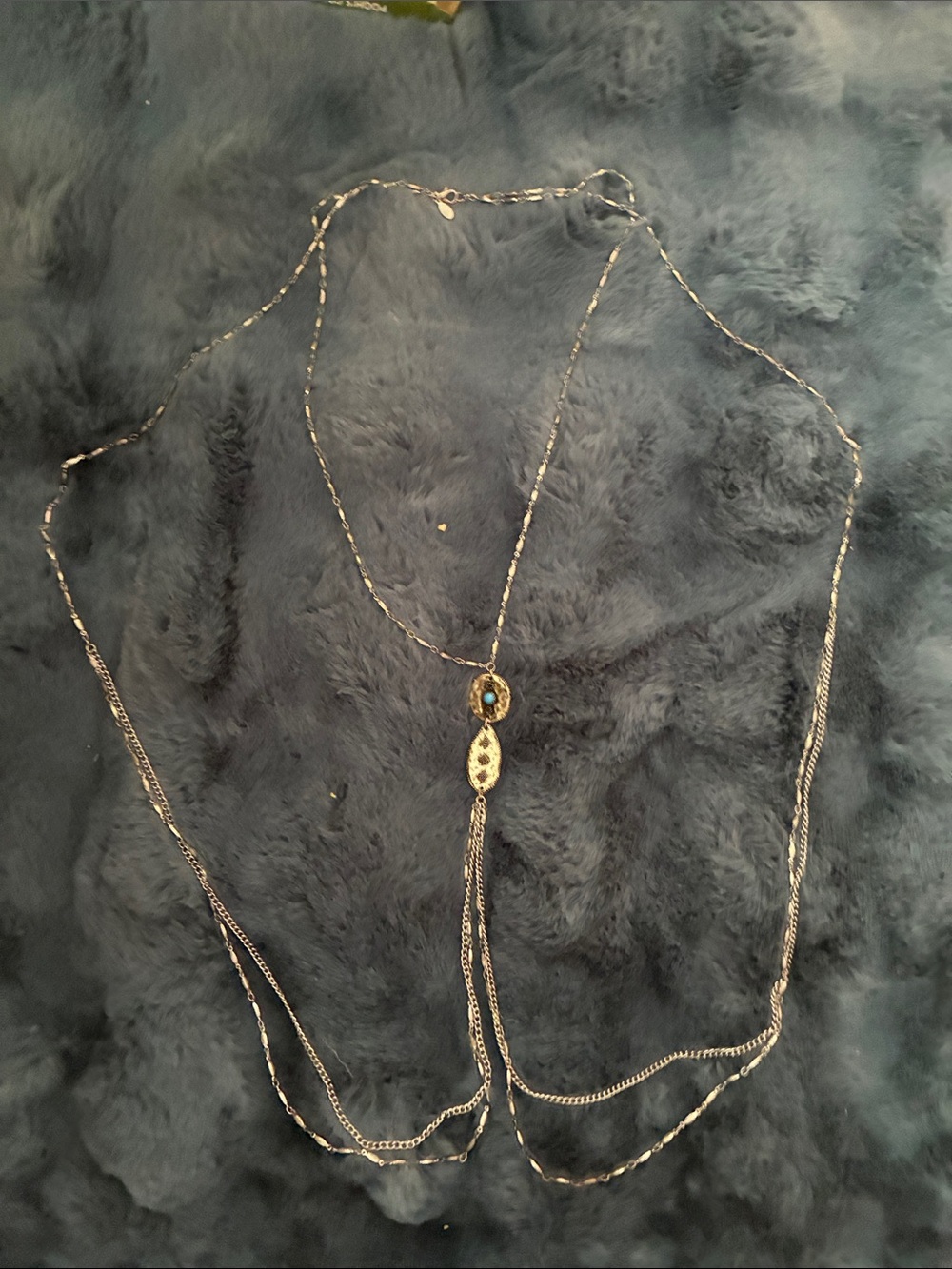 NWOT Express Body Chain Necklace